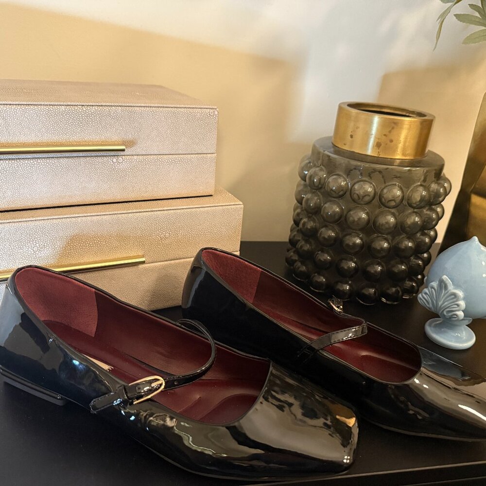 Franco Sarto Tinsley Patent Leather Mary Jane Sz 8.5